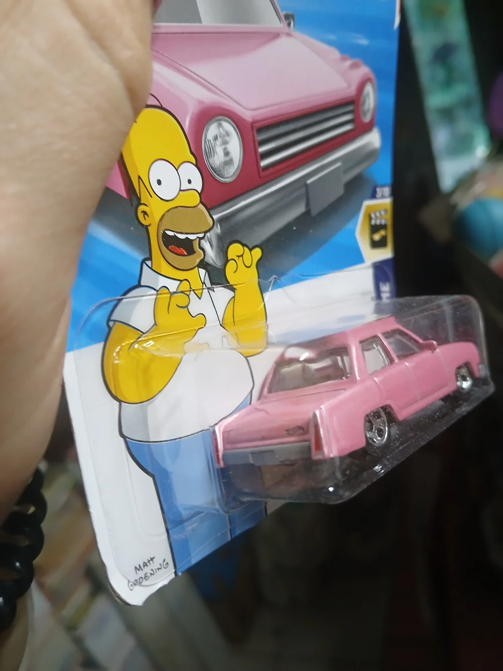 2026 Hot Wheels Screen Time collection features The Simpsons Family Car (number
